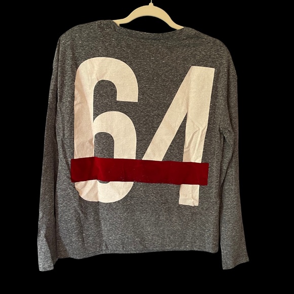 ZARA Grey long sleeve T Sz M worn once - Picture 2 of 7